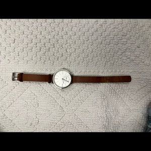 Skagen leather watch